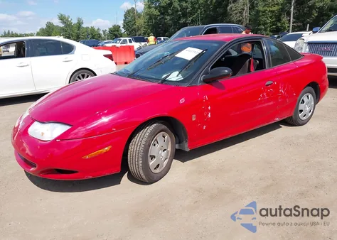 2001 Saturn Sc1 from USA, damaged, VIN 1G8ZP128X1Z106913